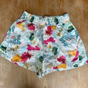 Sundays by wearesundays floral linen shorts